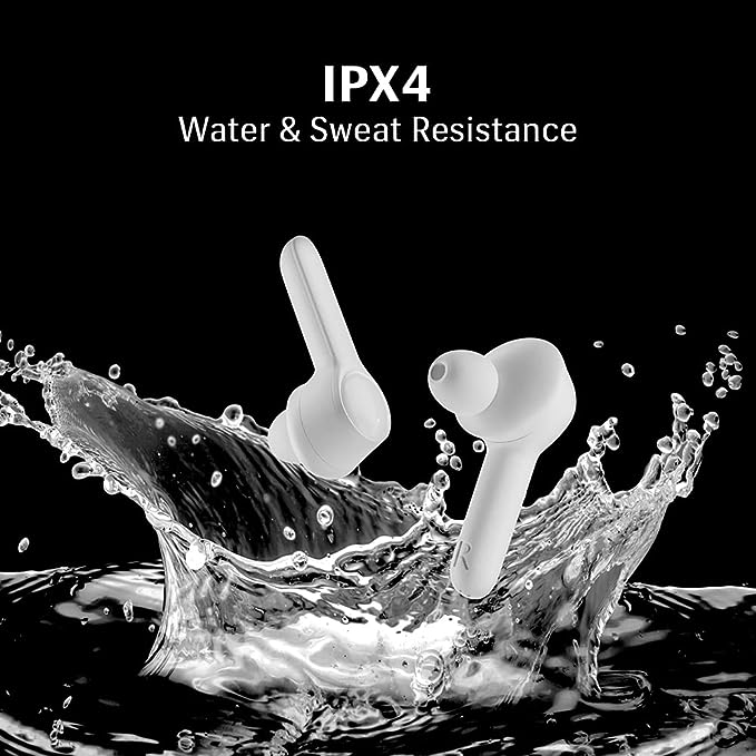 Lava Probuds 21 45 Hrs Playtime with 60Mah Bull Battery Touch Control Bluetooth Truly Wireless in Ear Earbuds with Mic Type-C Fast Charging Voice Assistant & Ipx4 (White) Lava Probuds 21 45 Hrs Playtime with 60Mah Bull Battery Touch Control Bluetooth Truly Wireless in Ear Earbuds with Mic Type-C Fast Charging Voice Assistant & Ipx4 (White)
